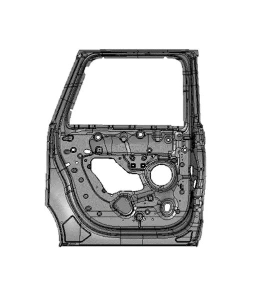 冷沖模具：鋁板件（外／內） Aluminum parts (Door)