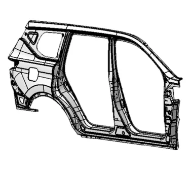 外板件 Skin Panels (Body Side) 模具應用例