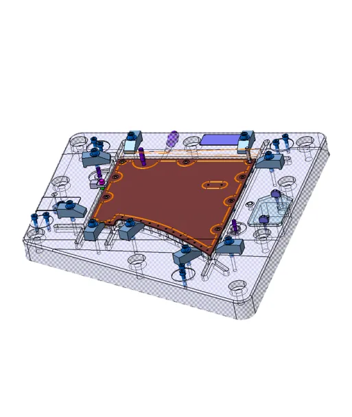複合材料模具：BOF 模（鋁） BOF Die (Aluminum)