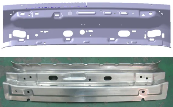 RAIL L/G HEADER OUTER 零件圖