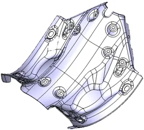 Bottom Chassis Inner 零件圖